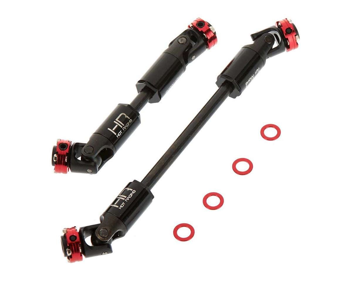 Hot Racing Axial SCX10 II Heavy Duty Steel Scale Look U-Joints Shafts