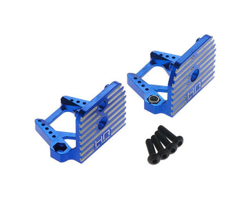 Hot Racing Aluminum Motor Mount for Traxxas X-Maxx (Blue)