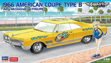 1966 American Buick Wildcat Type B Coupe w/Girl Figure (Ltd Edition) 1/24 Hasegawa