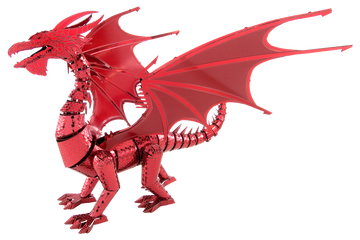 Metal Earth Premium Series Red Dragon Metal Model