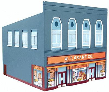 WT Grant N scale Building Pre Built & Painted
