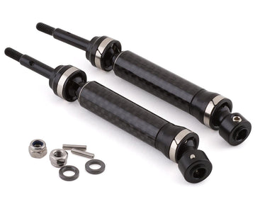 Team Integy XHD Steel Rear Universal Driveshaft (Carbon) (2)