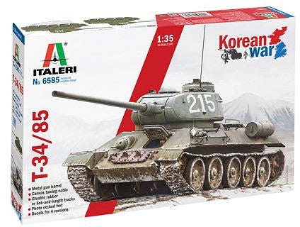 1/35 T34/85 Tank Korean War