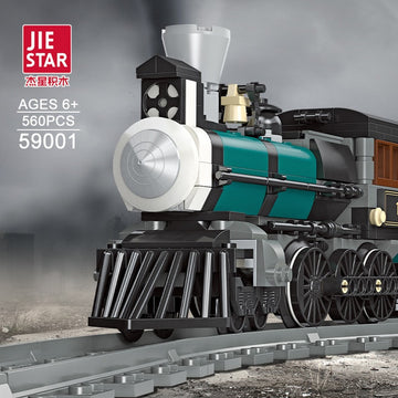 Jie Star - TH10 Steam Train Building Blocks 560p - 59001