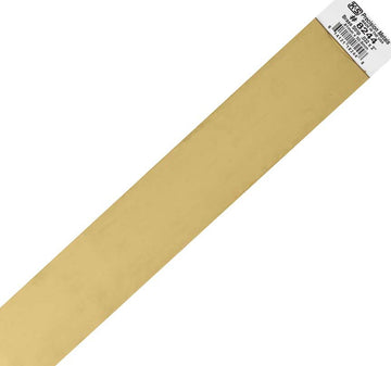 Brass Strip: 0.032" Thick x 2" Wide x 12" Long (1 Piece)