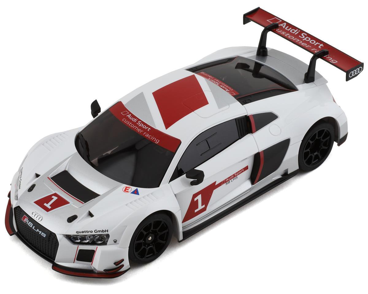 Kyosho MR-03 RWD Mini-Z ReadySet w/Audi R8 2015 LMS Body & KT-531P 2.4GHz Radio (White)