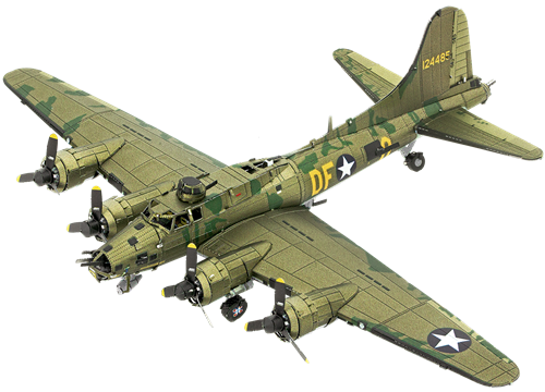 B-17 Flying Fortress 1:130 Metal Model Kit Metal Earth ME1009