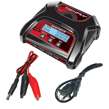 Hexfly HX-403 Dual Port 2s-4s Lipo Charger