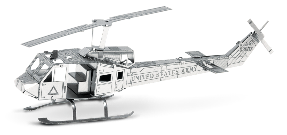 Metal Earth Huey Metal Model