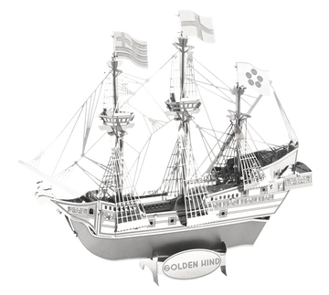 Metal Earth Golden Hind Metal Model