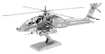 Metal Earth AH-64 Apache Metal Model