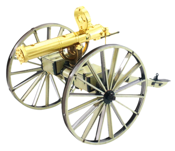 Metal Earth Gatling Gun Metal Model