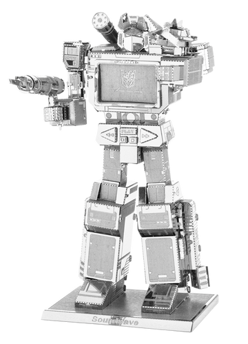 Metal Earth Transformers Soundwave Metal Model