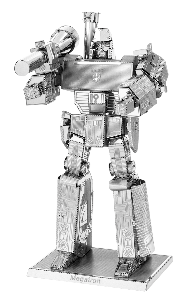 Metal Earth Transformers Megatron Metal Model