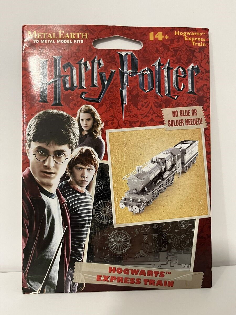 Harry Potter Hogwarts Express Train Metal Earth Steel Model Kit