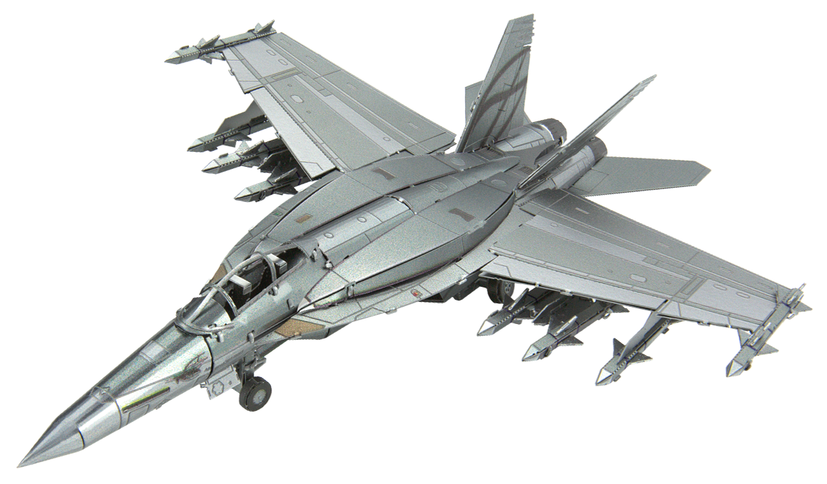 Metal Earth F/A-18 Super Hornet Metal Model