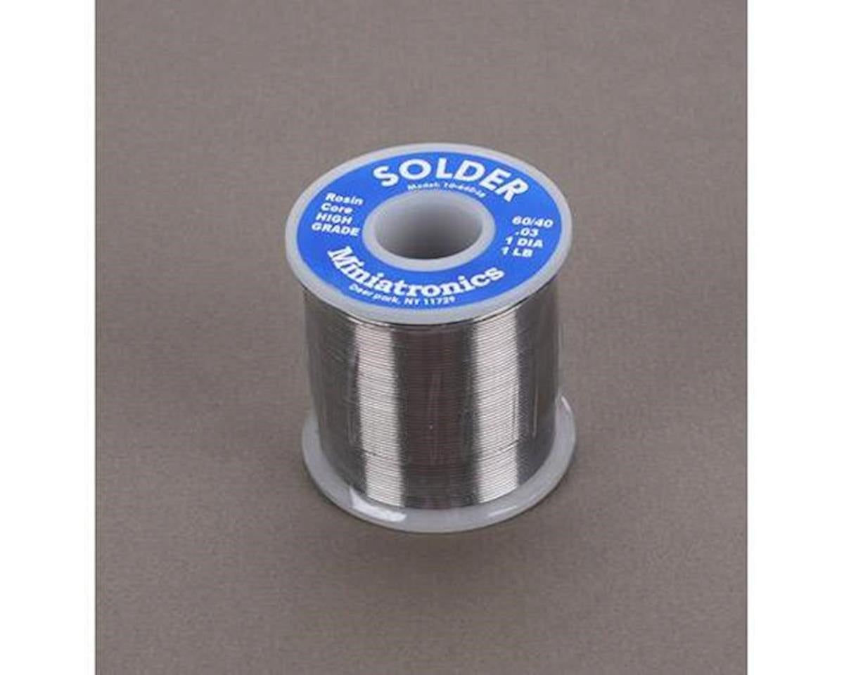 Miniatronics Rosin Core Solder 60/40 (1lb)