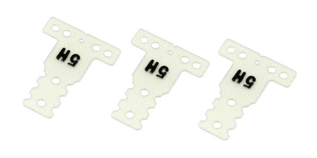 Rear Sus. Plate (0.5 Hard/3pcs/Mr03MM/LM/MM2)
