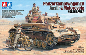 1/35 German Tank Panzerkampfwagen lV Aust. F & Mot