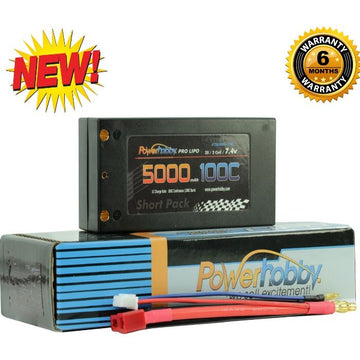 2s 5000mah 100c shorty