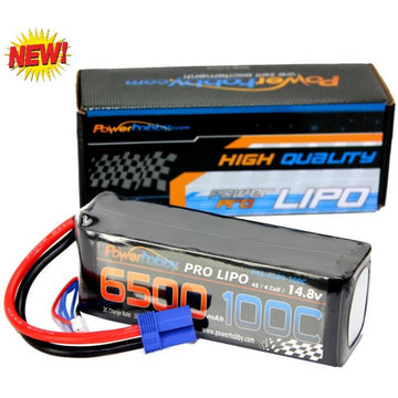 Power Hobby 4S 14.8V 6500MAH 100C LIPO
