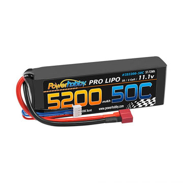 Power Hobby 3S 11.1V 5200mAh 50C Lipo Battery Pack