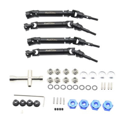 Hardened Steel Front/Rear Drive Shafts Fits Slash