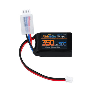 7.4v 350mAh 2s 50c Lipo Battery W/P.H 2.0 Plug