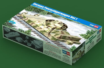 1/72 German Panzerjagerwagen Vol.1 Armored Rail Ca