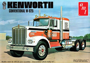 AMT 1021 1/25 Kenworth W925 Semi Tractor, Movin' On Model Kit