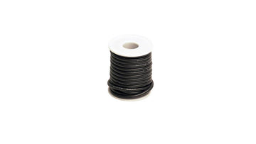 RCE1205 12 Gauge Silicone Ultra-Flex Wire; 25' Spool (Black) (Racers Edge)