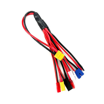 RCE1689 7-Function Charge Adapter to Female XT60, 300mm Wire (Racers Edge)