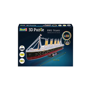 RMS Titanic 3D Puzzle LED Edit.