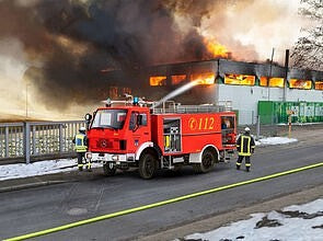 Mercedes Benz 1625 TLF 24/50 Fire Truck