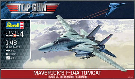 Top Gun Classic: F-14A Tomcat Aircraft 1/48 Revell-Monogram