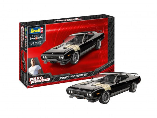 Model Set Fast & Furious - Dominics 1971 Plymouth GTX