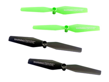 RGR4406G Rage R/C - Propeller Set Green / Black (2 of each color); Stinger 2.0