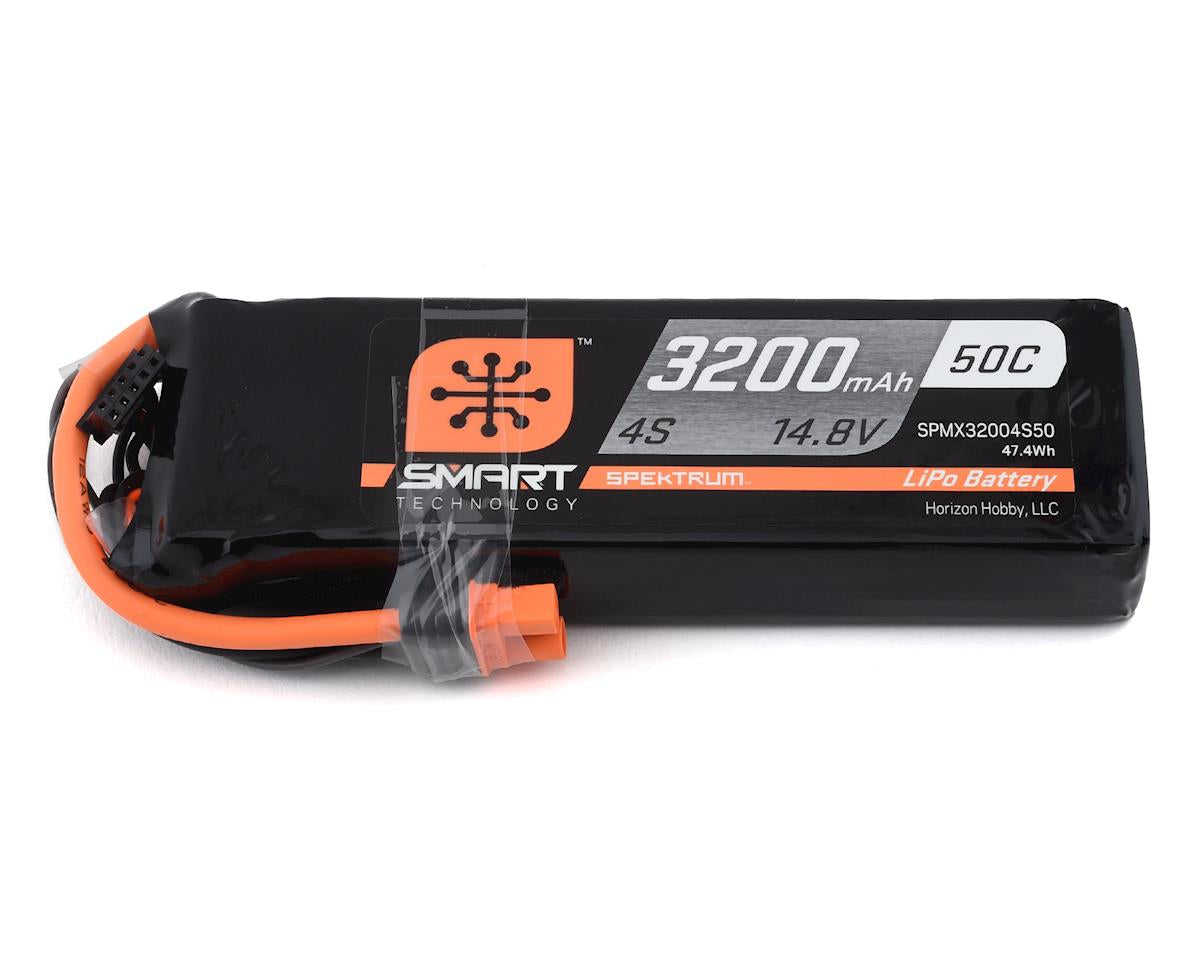 Spektrum 4S Smart LiPo Battery Pack (14.8V/3200mAh) w/IC3 Connector