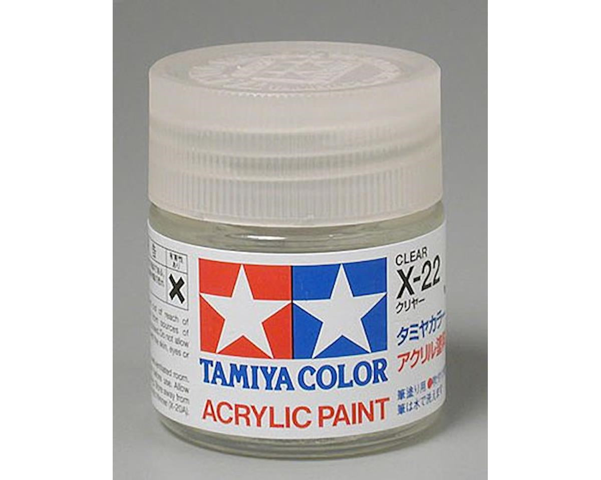 Tamiya X-22 Clear Gloss Acrylic Paint (23ml)