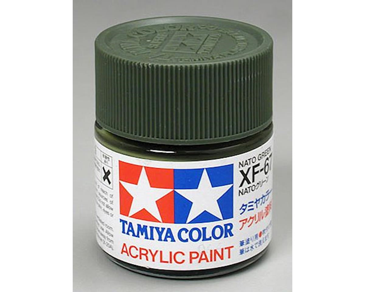 Tamiya XF-67 Flat Nato Green Acrylic Paint (23ml)