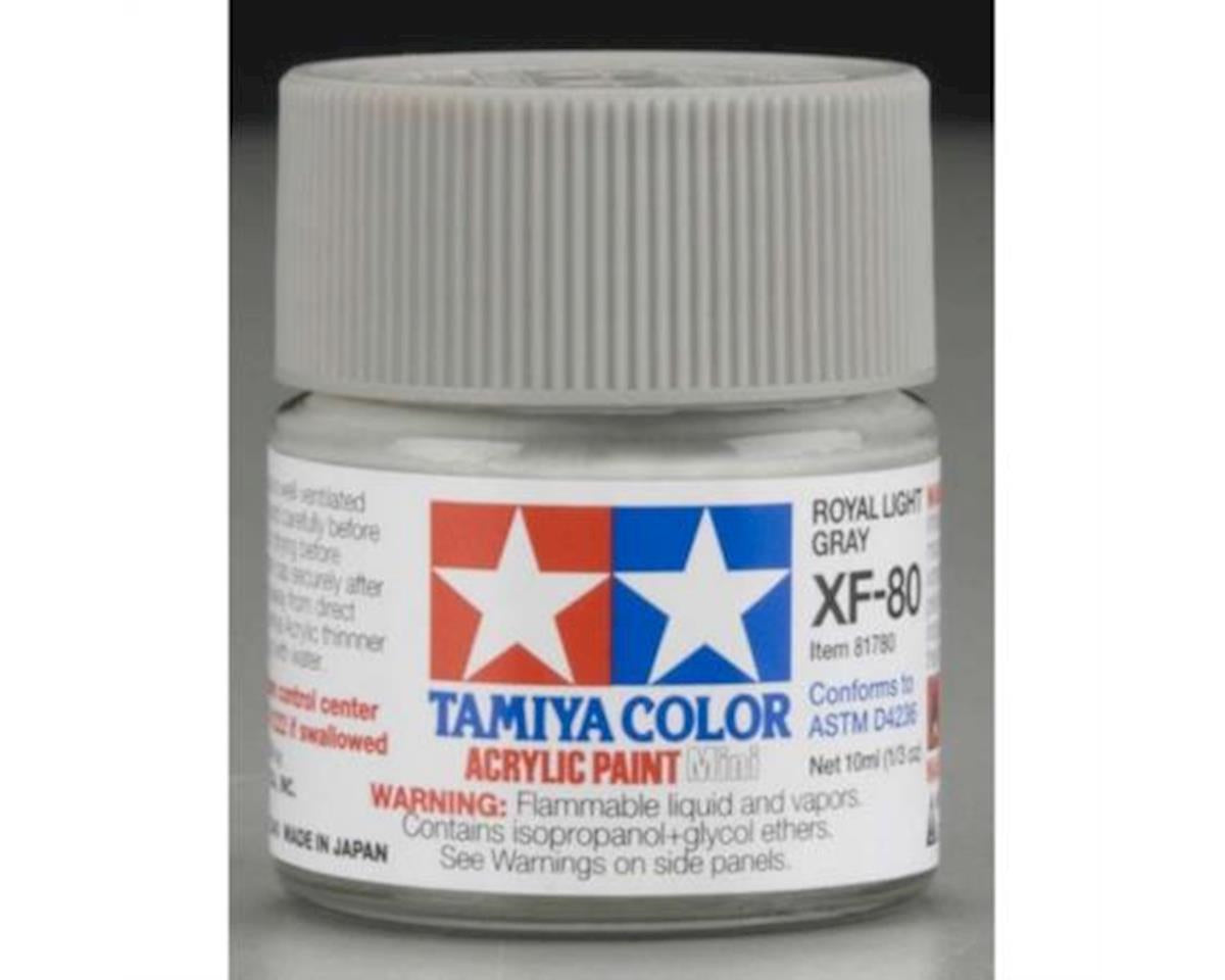 Tamiya XF-80 Flat Navy Grey Acrylic Paint (10ml)