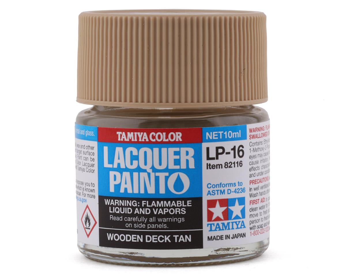 Tamiya LP-16 Wooden Deck Tan Lacquer Paint (10ml)