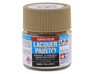 Tamiya LP-55 Dark Yellow 2 Lacquer Paint (10ml)