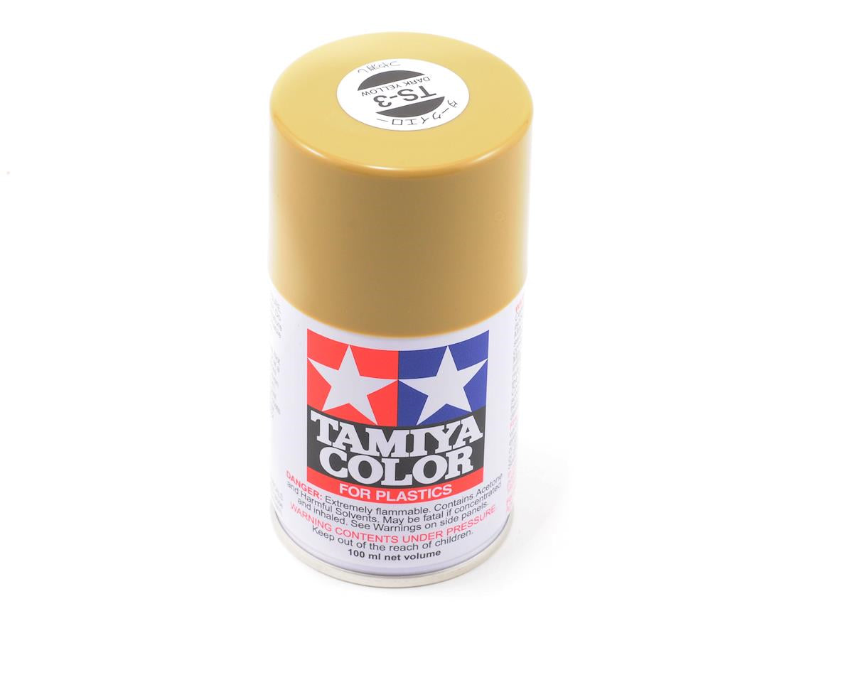 Tamiya TS-3 Dark Yellow Lacquer Spray Paint (100ml)