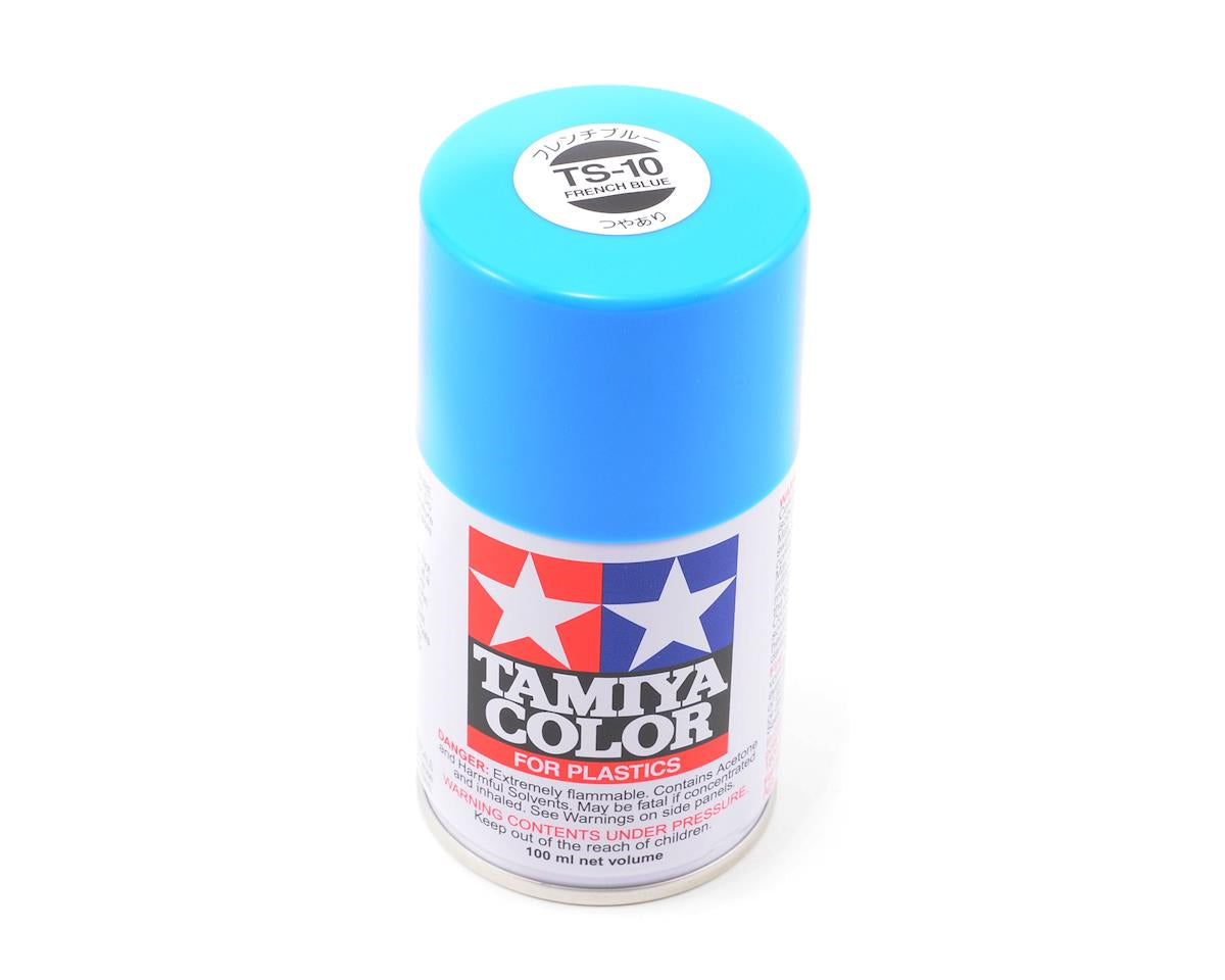 Tamiya TS-10 French Blue Lacquer Spray Paint (100ml)