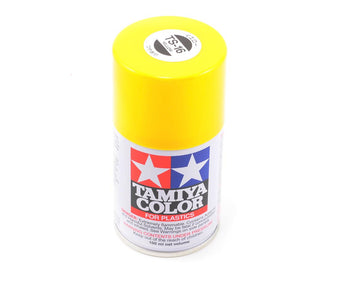 Tamiya TS-16 Yellow Lacquer Spray Paint (100ml)