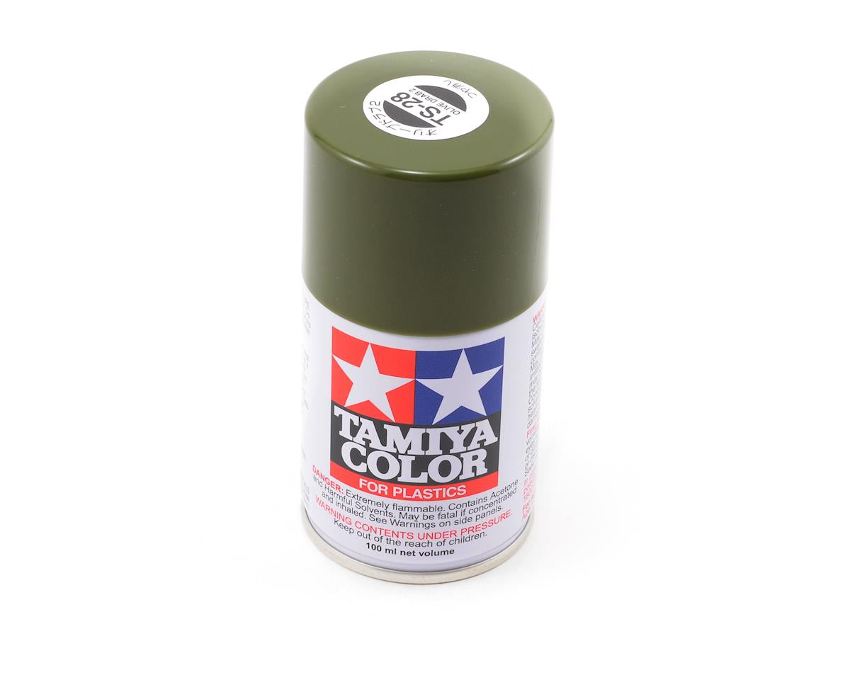 Tamiya TS-28 Olive Drab Lacquer Spray Paint (100ml)