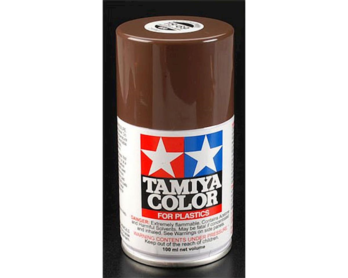 Tamiya TS-69 Linoleum Deck Brown Lacquer Spray Paint (100ml)