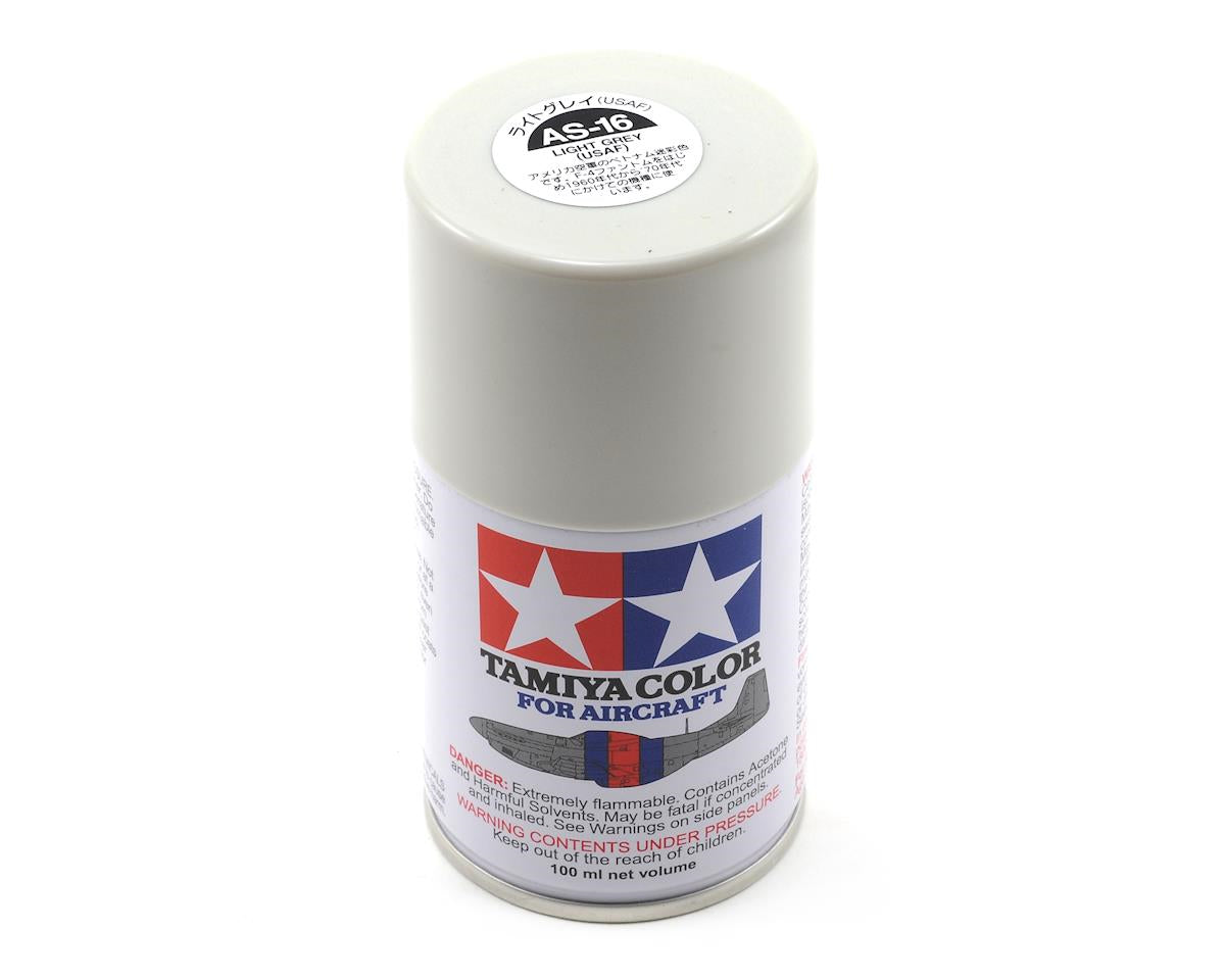 Tamiya AS-16 USAF Light Grey Aircraft Lacquer Spray Paint (100ml)