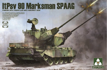 Finnish ItPsv90 Marksman Self-Propelled Anti-Aircraft Gun